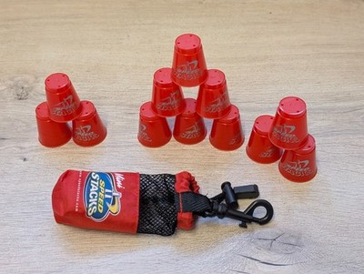 Offizielles Speed Stacks Minis Rot Sport Stapelbecher Mini Set mit Tragetasche