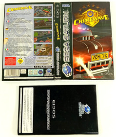Sega Saturn CrimeWave Game With Manual Fast Shipping Trackable