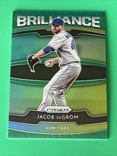 2020 Panini Prizm - Brilliance Jacob deGrom #B-1 Green Prizm