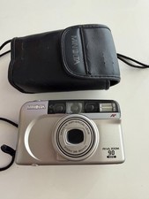 Minolta Riva Zoom 90 Date 35mm Point Shoot Film Camera Tested Works w/case