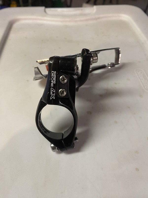 Shimano FD-M566 Deore LX 8-Spd Derailleur Clamp On NOS (NO PACKAGING) BK1