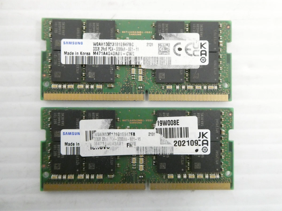 Samsung DDR4 SDRAM 64 GB Total Capacity Memory (RAM) for sale | eBay