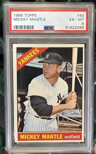 1966 Topps - Mickey Mantle #50