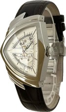 Hamilton Ventura H245150 Silver Dial 35mm Automatic Unisex Watch Excellent A5704