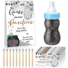 Roowest 512 Pcs Baby Shower Games Guess How Many Pacifiers Sign 100 Small