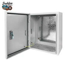 Steel IP65 Electrical Enclosure Box Wall Mount Junction Outdoor 20x12x10''