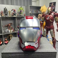 US AUTOKING Iron Man MK5 1:1 Helmet Wearable Voice-controlled Mask Cosplay Prop