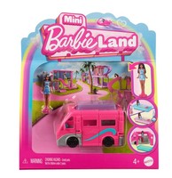 Barbie Mini Barbieland Puppe Und Spielzeugfahrzeug-Set, Ca. 4 Cm GroßE Barbie-Pu