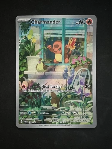 Pokémon Charmander 044 Scarlet & Violet Promo Holo Card 2023