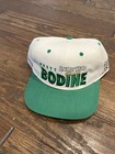 Vtg Nascar Brett Bodine Snapback Hat Mens White Green Quaker State #26 Racing
