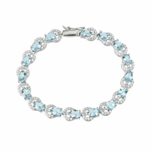 Handgefertigte Echtschmuck aus Sterlingsilber Tennis