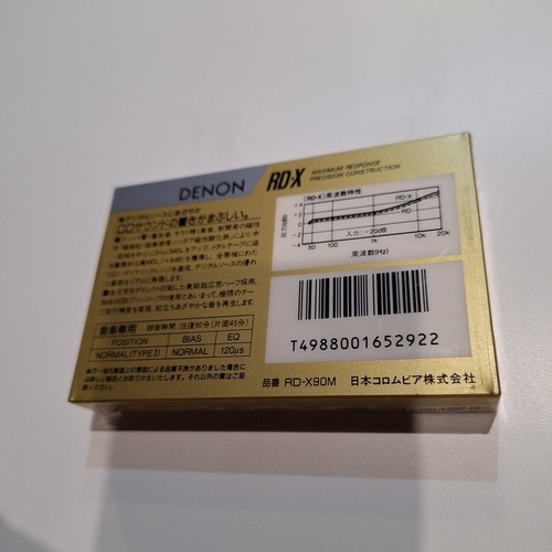 DENON RD-X 90 KASETA MAGNETOFONOWA MADE IN JAPAN /D2728 - Zdjęcie 3 z 3
