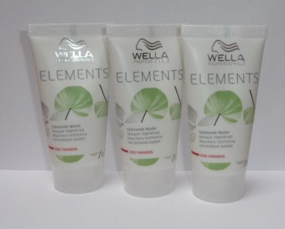 Wella Care Elements Stärkendes Maske    3 X 30ml 
