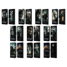 OFFICIAL HARRY POTTER DEATHLY HALLOWS VIII LEATHER BOOK CASE FOR MOTOROLA PHONES