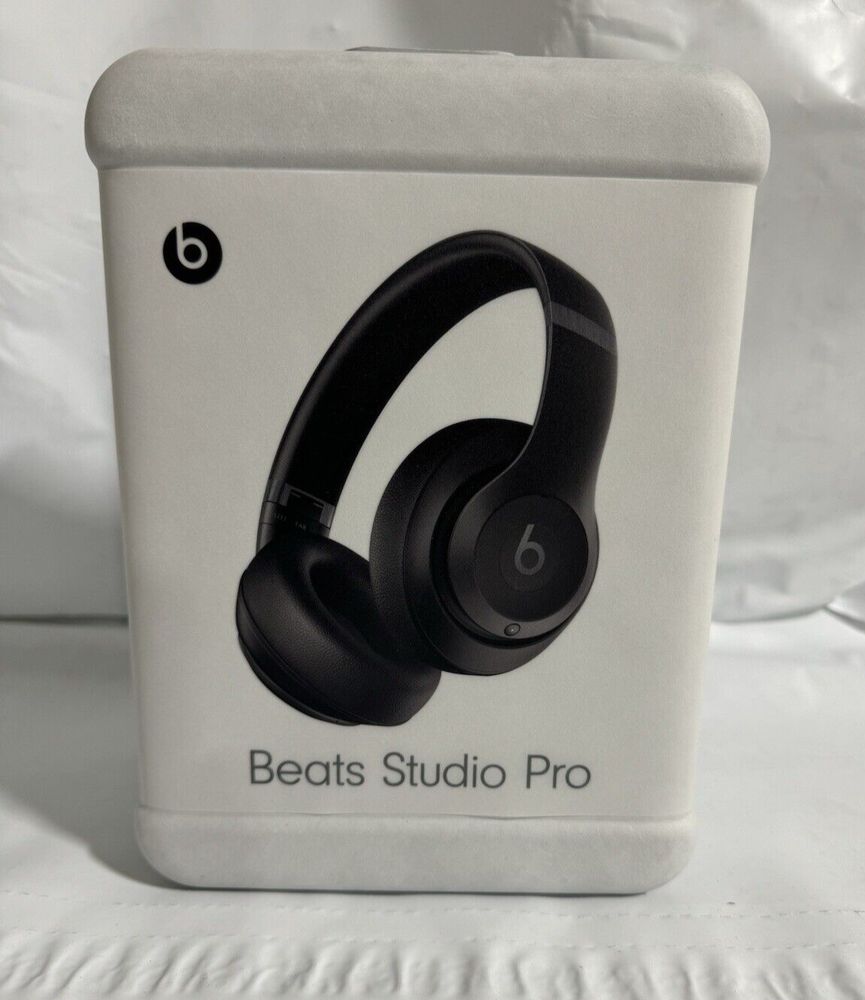 Beats Studio Pro Wireless Bluetooth Headphones - Black MQTP3LL/A Brand New