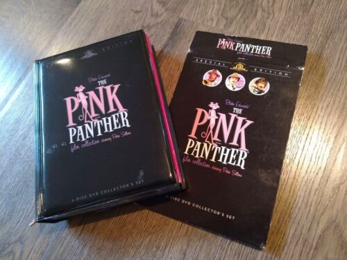 The Pink Panther Movie Collection 6 DVD Set NICE!!! Peter Sellers
