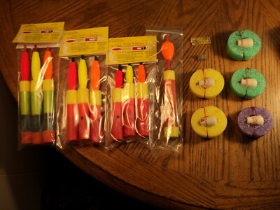 Bobber With A Brain 10 Pack Slip Float Family Special Trout Bass Walleye Perch