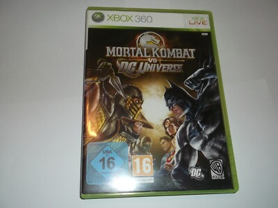 Mortal Kombat vs. DC Universe (Microsoft Xbox 360, 2010) - komplett