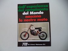 advertising Pubblicità 1979 MOTO TGM 125 C CROSS
