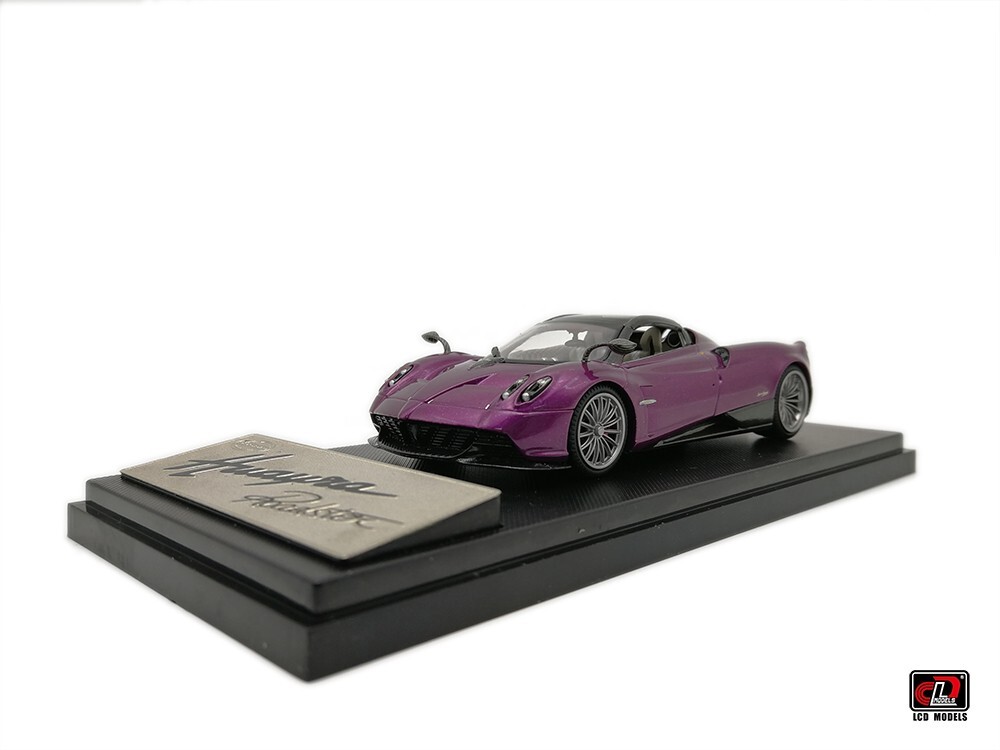 LCD MODELS LCD43003 1:43 PAGANI HUAYRA ROADSTER (PURPLE) SUPERCAR