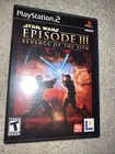 Sony Playstation 2 PS2 Complete CIB Tested/Works Star Wars Revenge of the Sith