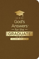 God's Answers for the Graduate: Class of 2019 - Brown NKJV: New King James Vers