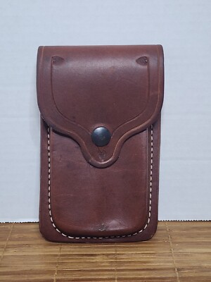 Classic Old West Styles MAKER Ammo 2 Clip Magazine Holder  Belt Holster