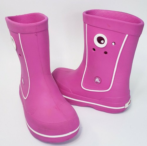 CROCS Crocband Jaunt Kids Rain Boots 