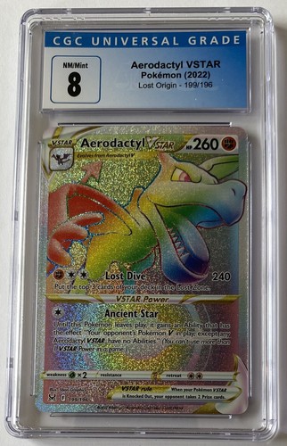 Aerodactyl VSTAR graded CGC 8 for sale on eBay