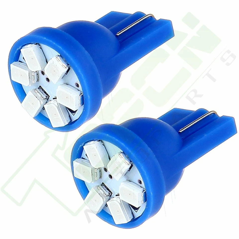 T10 T5 Kit Blue LED Bulbs Dashboard Panel Gauge Indicator Light For Ford Ranger - Image 3 of 4