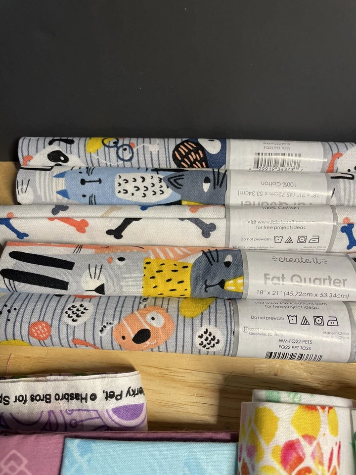 Quilting Cotton Fabric Lot  - Image 2 of 4