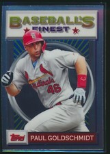 2020 Topps Baseball's Finest Flashbacks #117 Paul Goldschmidt Cardinals