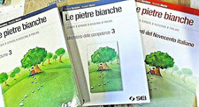 LE PIETRE BIANCHE VOL. 3 (IN 3 TOMI) PER MEDIE - A. BARABINO e N. MARINI - SEI