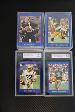 1990 JOGO CFL COMPLETE SET of 220 cards with Flutie graded 9 and McManus RC 9.5