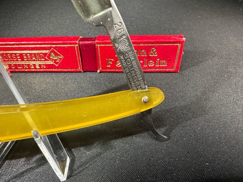 Old Mann & Federlein 154 Mannos Straight Razor Solingen Boxed VERY RARE!!! - Picture 6 of 13