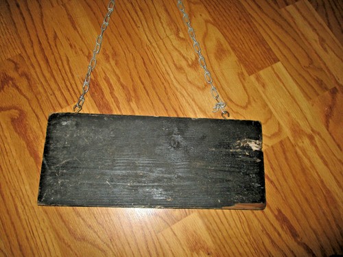 BAKERY PARKING ONLY PLEASE~2 qty. Wood Signs~Chain~Handmade~2 Wood Signs - Picture 6 of 9