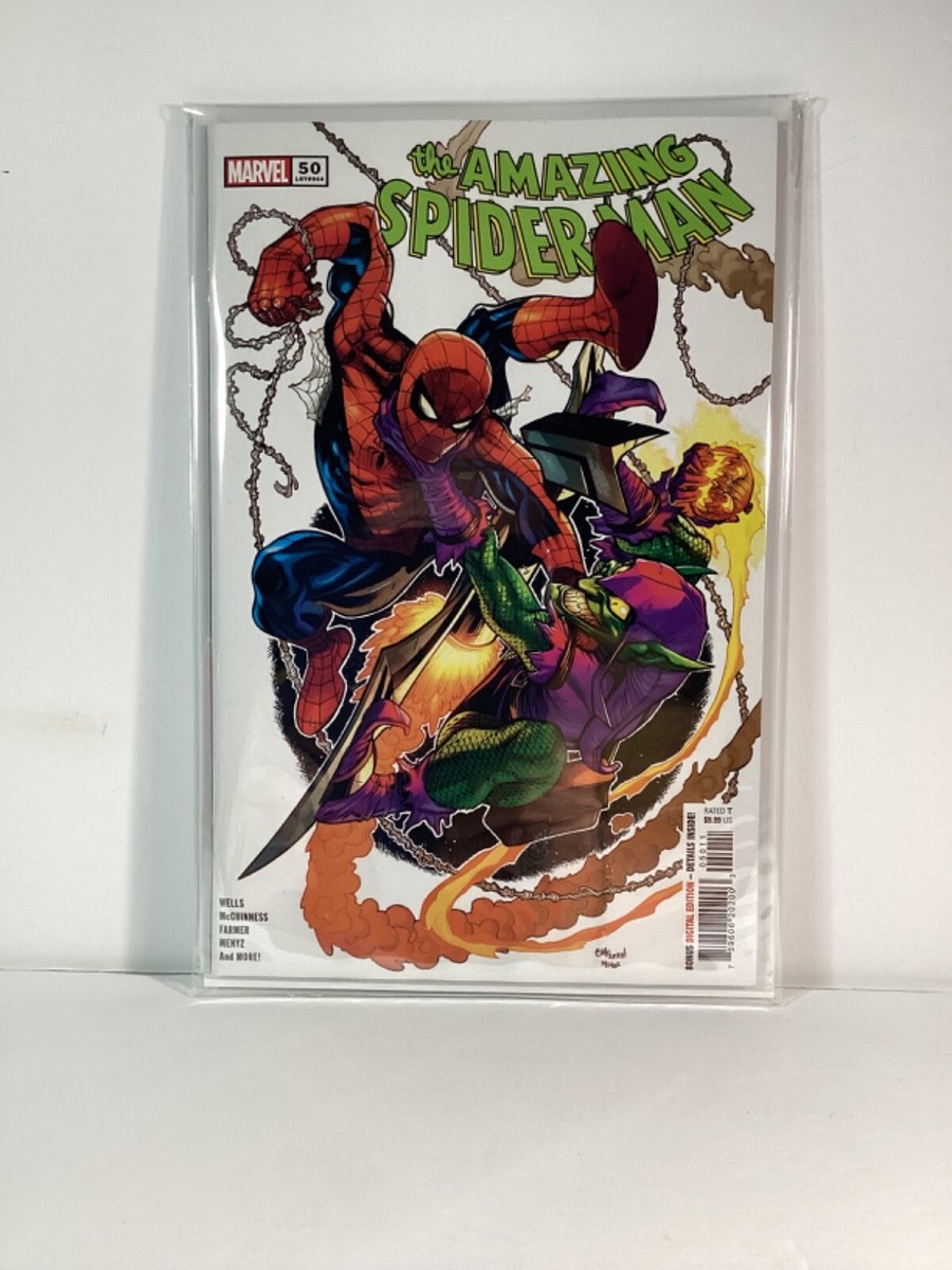 AMAZING SPIDER-MAN #50A NM/MT 9.8🥇PETER PARKER BECOMES
