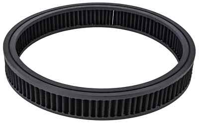 JEGS 50095 Cotton Air Filter Element [14 in. x 2 in. Black]