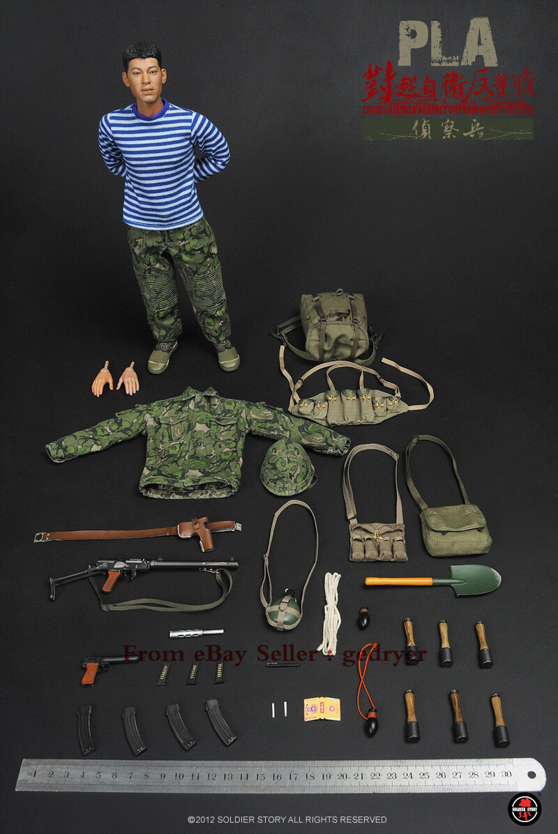 SOLDIER STORY　中国人民解放軍　SS070 SoldierStory SS070 Sino-Vietnamese War PLA Scout Action Figure In