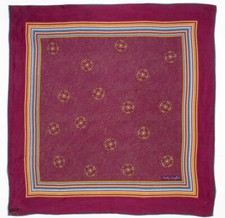 Authentique Foulard " Fisba Stoffels " / " Fisba Stoffels " Scarf