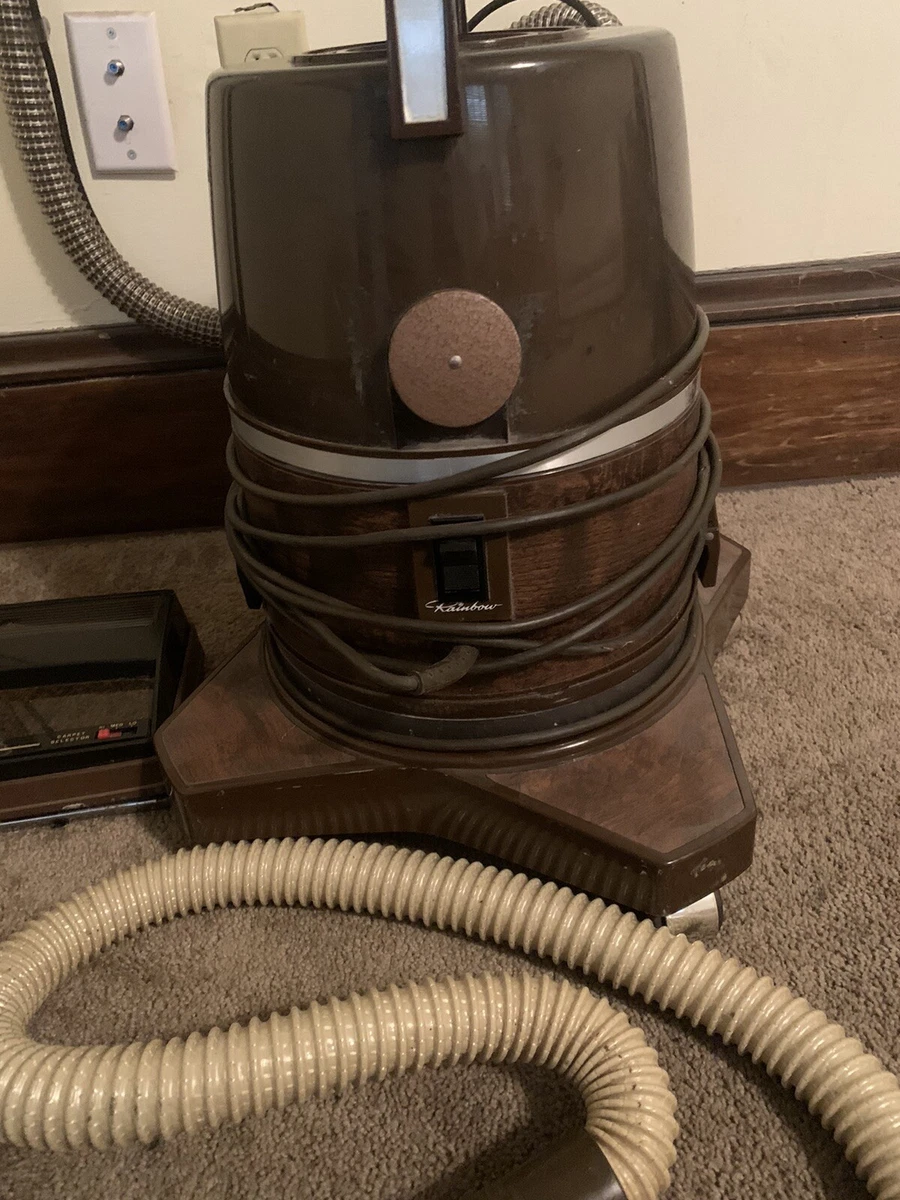 VINTAGE RAINBOW D3C VACUUM CLEANER with POWER NOZZLE and hoses | eBay
