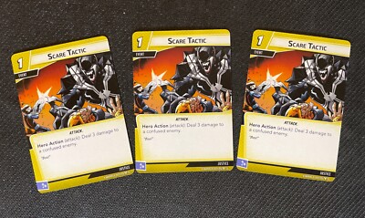 Marvel Champions LCG Scare Tactic Event x3