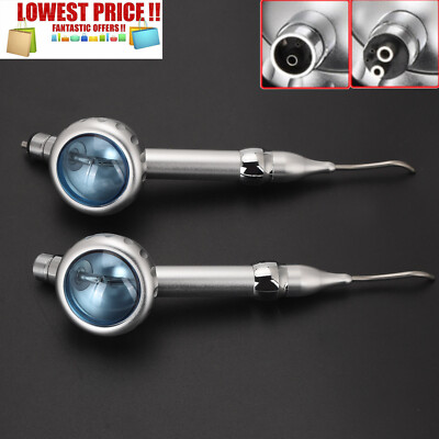 2/4 Hole Dental Air Polisher Abrasion Microetcher Sandblasting Gun Prophy Jet