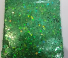 Holographic STARS Shape Glitter spangles Acrylic/Gel/Nail Art USA 1 tsp