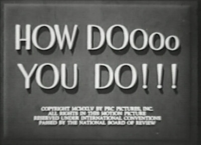 How DOooo You Do!!! 1945 (DVD) Bert Gordon, Cheryl Walker, Ella Mae Morse