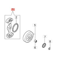 EFCO OLEOMAC FRIZIONE MOTOSEGA MT 350 3500 GS 35 350 ORIGINALE