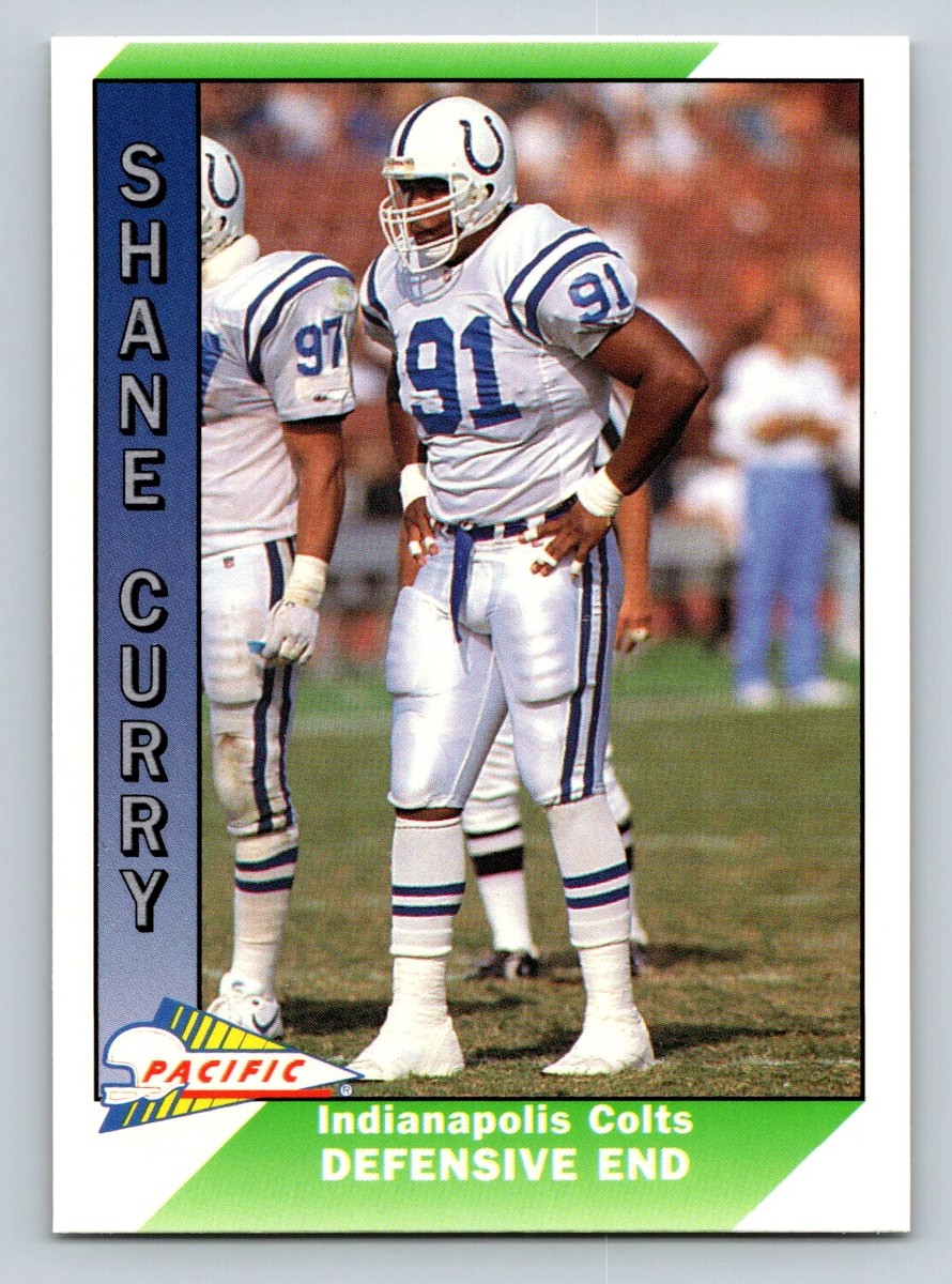 Shane Curry 1991 Pacific #591 Indianapolis Colts RC | eBay