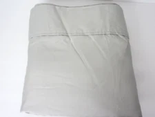 NEW Kindlier FLAT Sheet King solid gray 100% organic cotton OEKO-TEX