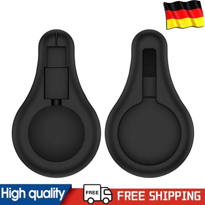 Silikon-Ladegerät-Schutzhülle mit Kabelaufwicklung für Oura Ring Gen3 (schwarz)