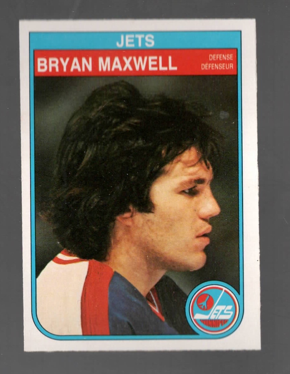 1982 O-Pee-Chee #387 Bryan Maxwell NM/Mint